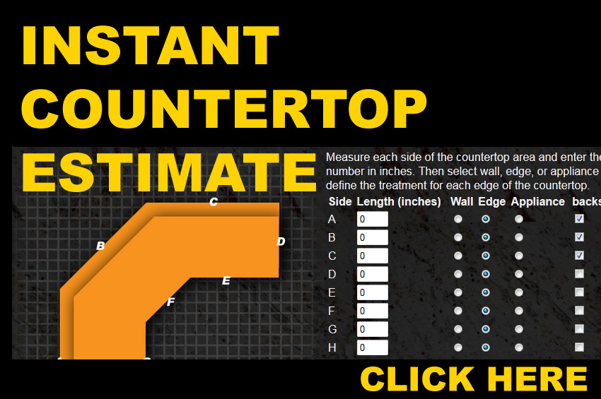 Free Instant Countertop Cost Estimate