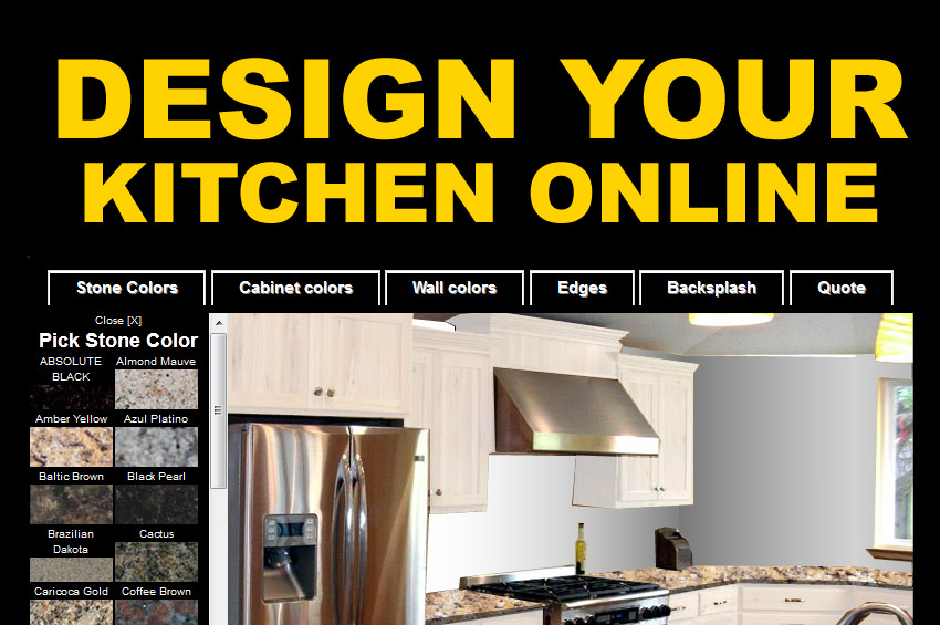 Design Your kitchen Online
